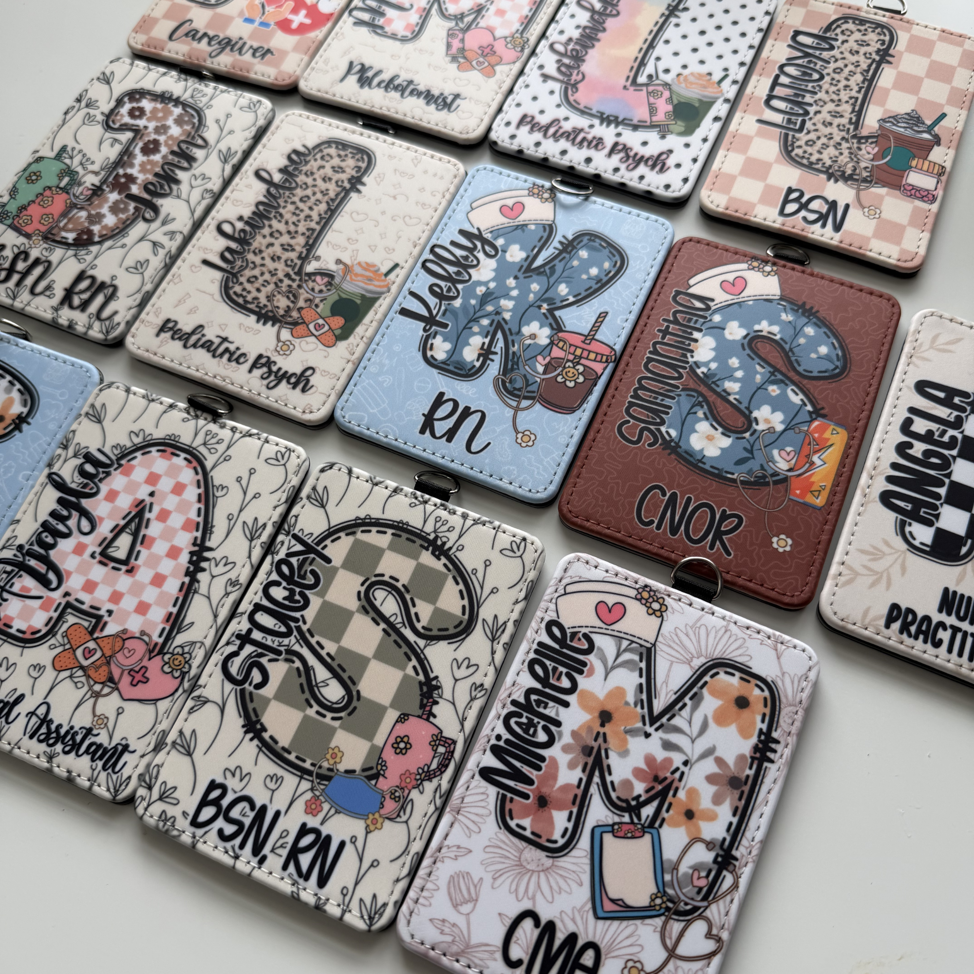 Personalized Badge Holders