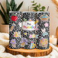 Personalized Teacher Tumbler 20oz | Custom Name Teacher Cup | Back to School Gift | Composition Notebook Tumbler