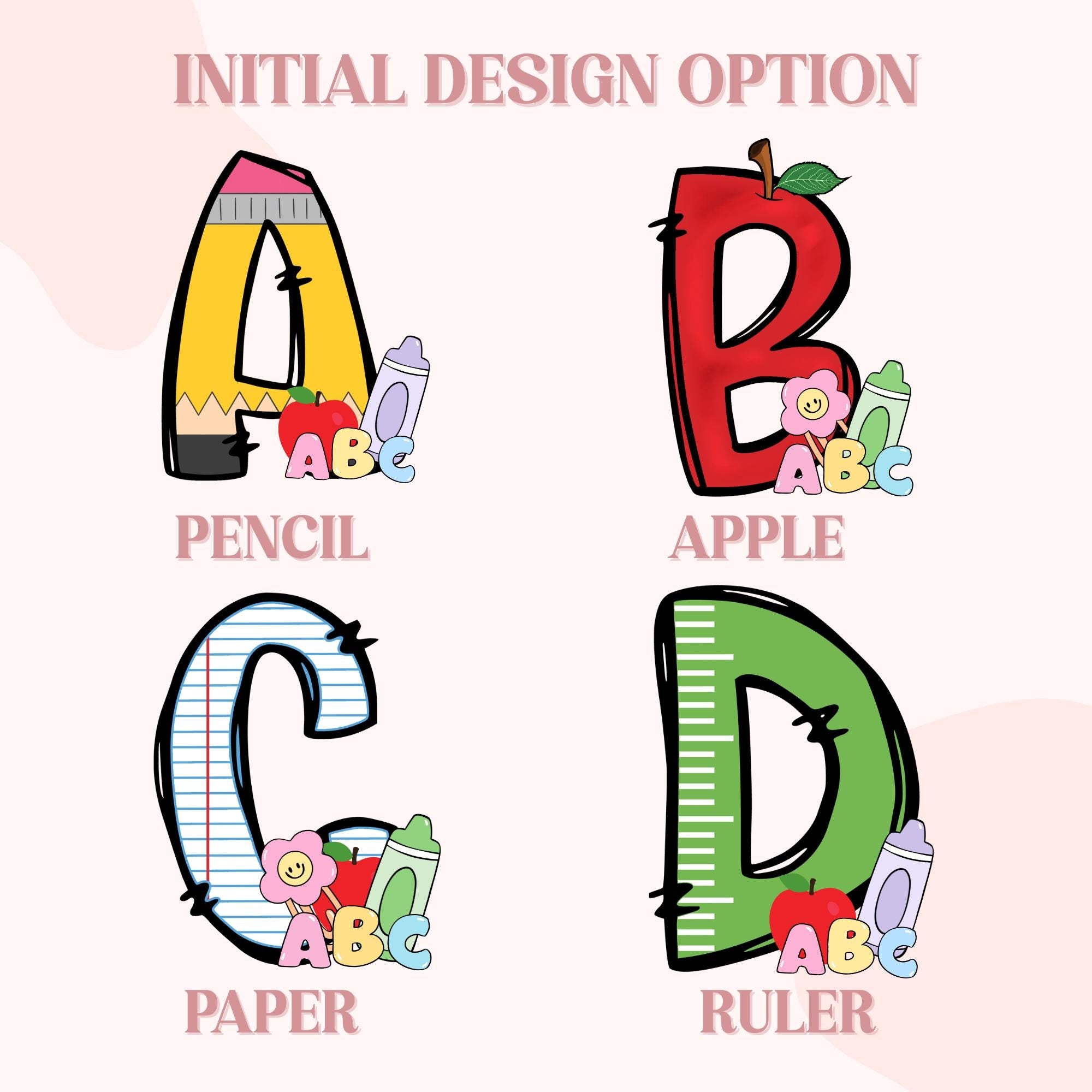 Personalized Teacher ID Badge Holder, Custom Name Vertical Badge Holder, Teacher Work Accessory