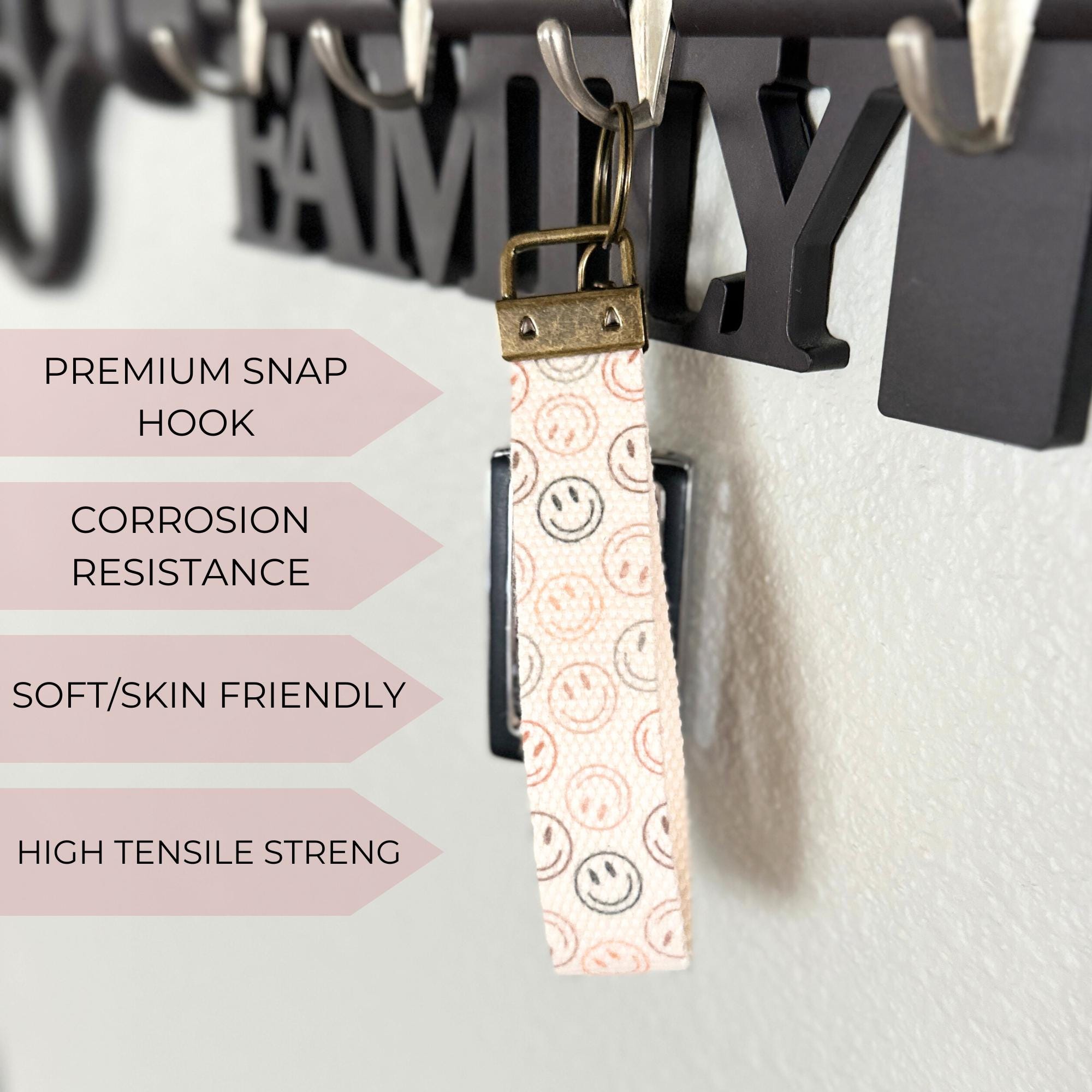 Profession Wristlet Keychain Lanyard, Teacher, Nurse, Dentist Key Fob