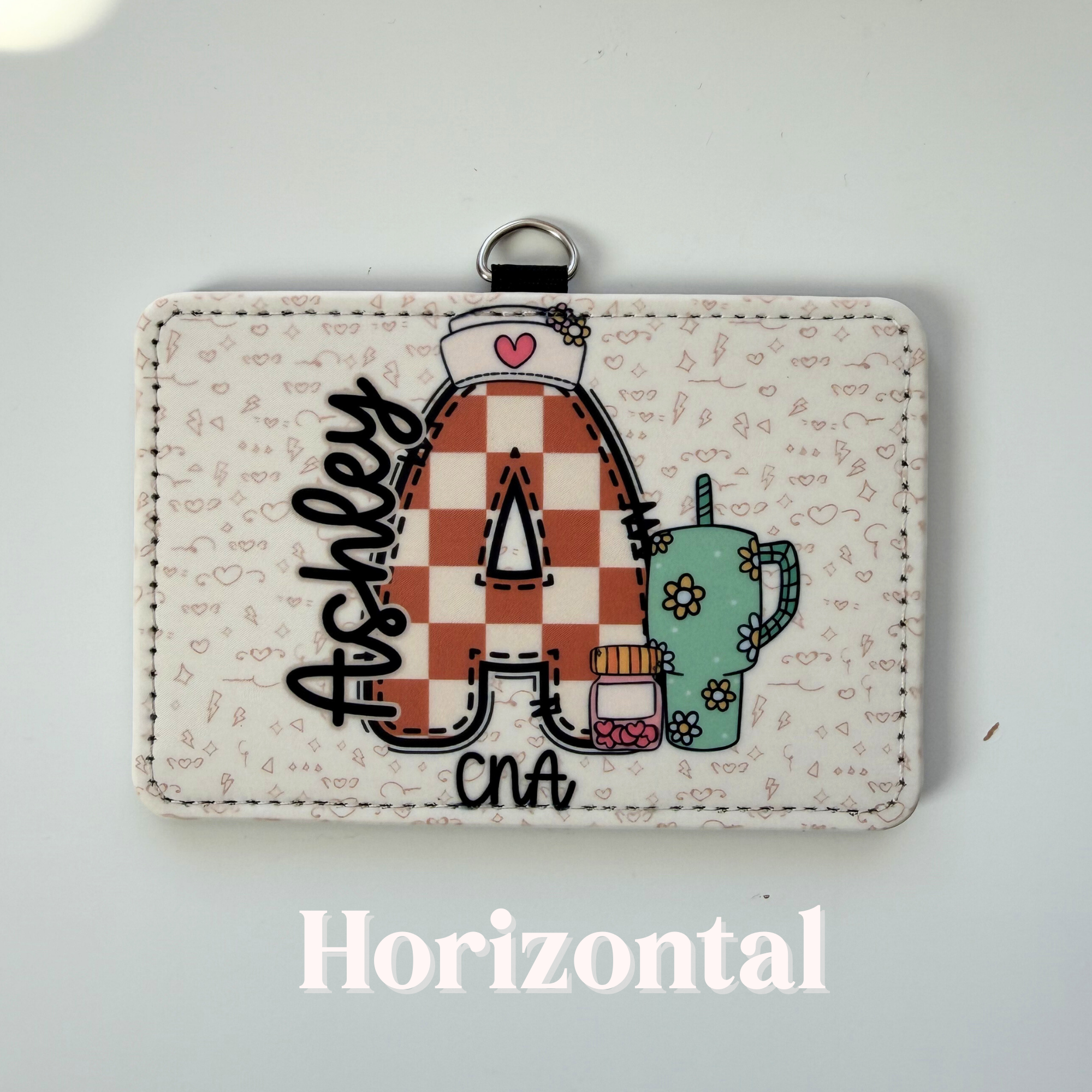 Custom Nurse ID badge holder, Gifts For Nursing Student And Healthcare Workers