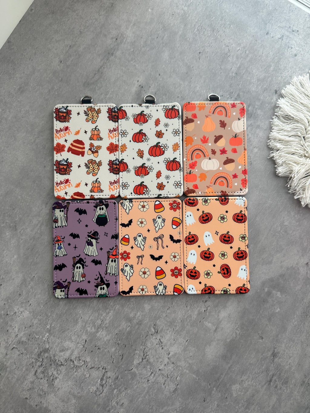 Custom Girly ID Badge Holder, Horizontal Personalized Badge Holder, Vertical Lanyard Accesssory, Cute Gifts For Teachers