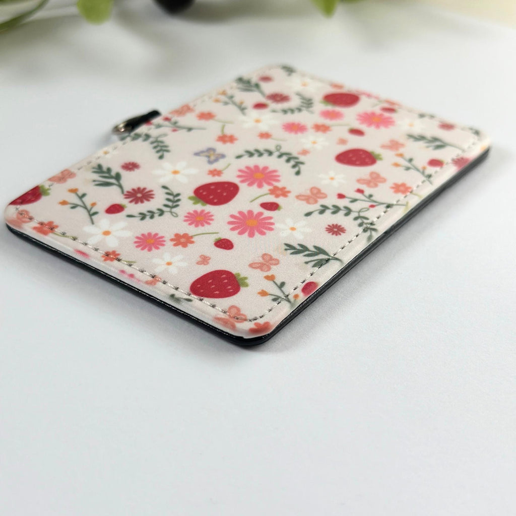 Custom Girly ID Badge Holder, Horizontal Personalized Badge Holder, Vertical Lanyard Accesssory, Cute Gifts For Teachers