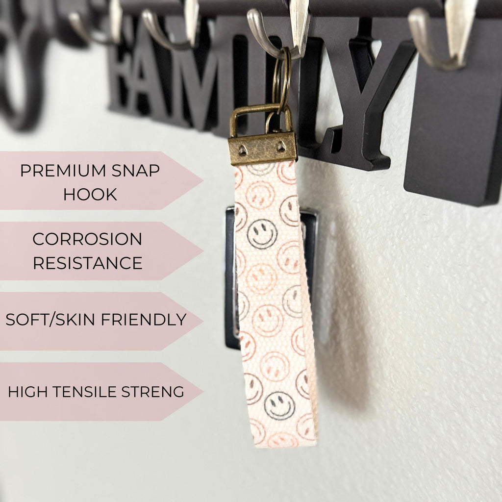 Book Lover Wristlet Keychain, Bookish Gifts