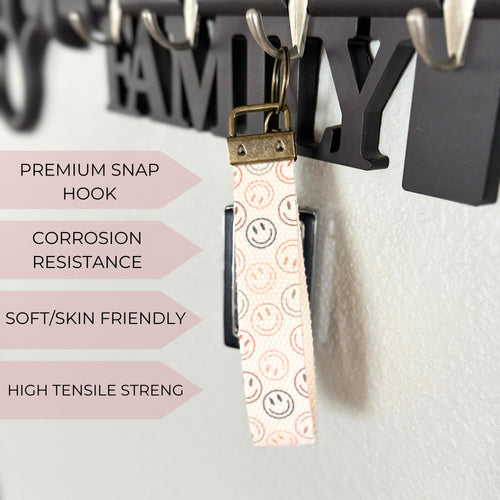 Book Lover Wristlet Keychain, Bookish Gifts