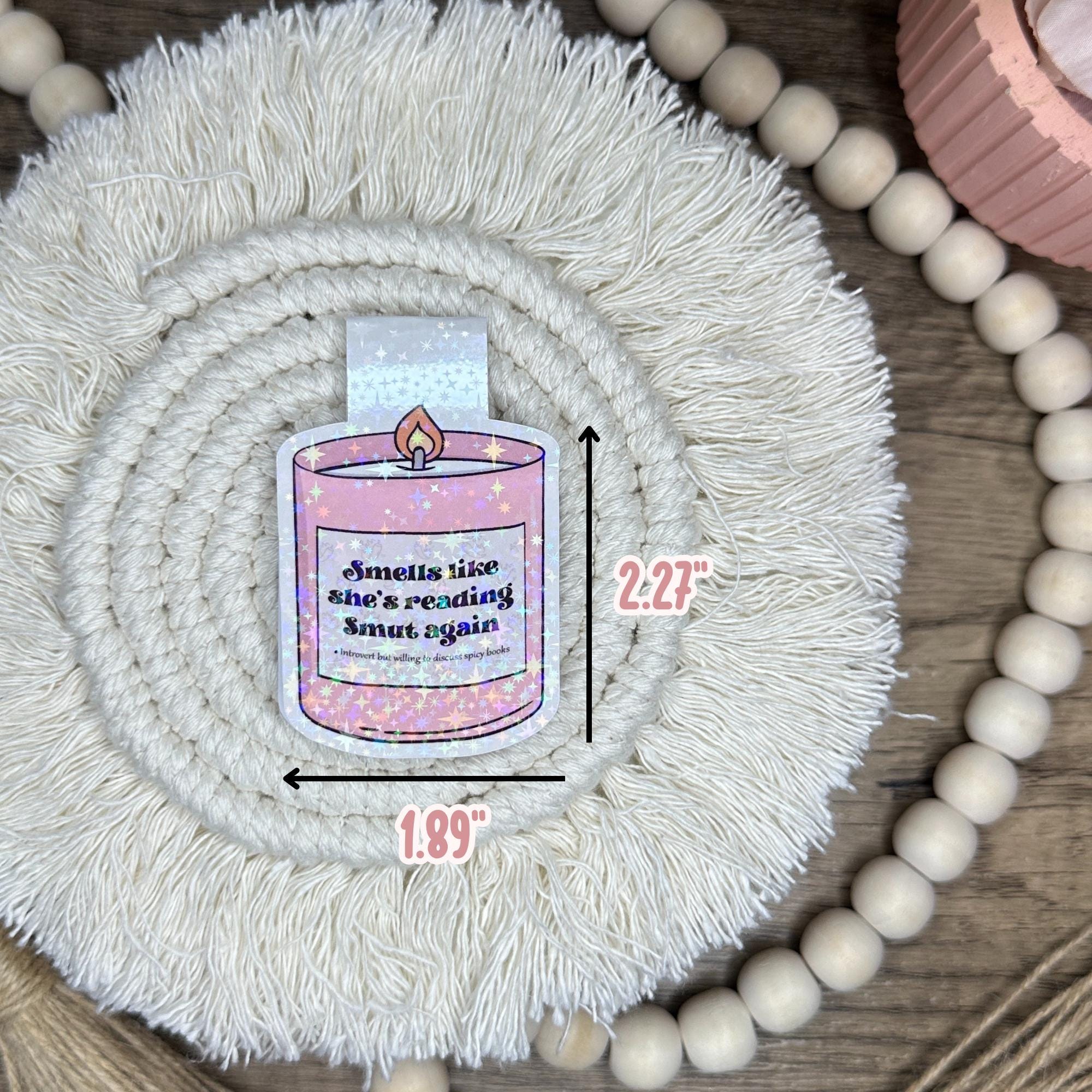 Magnetic Bookmark for Smut lovers, Bookish Gifts for Smut Readers, Cute Book Accessories, Magnetic Page Holder for Book Lovers, Smut Reader