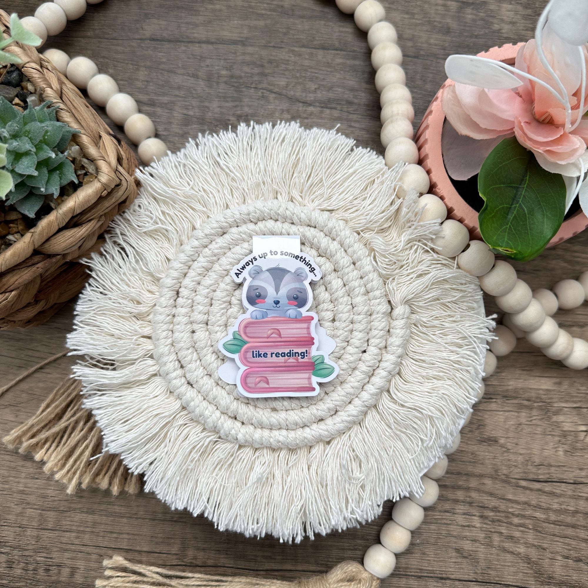 Magnetic Bookmark for Book Lovers, Cute Page Holder, Bookish Gifts, Page Saver, Unique Book Accessories, Magnetic Page Clips for Readers